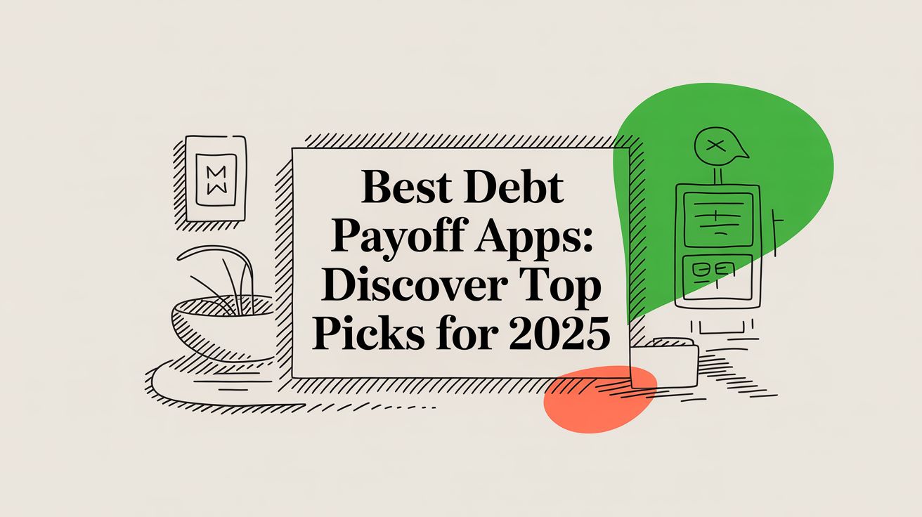 Best Debt Payoff Apps Finance Illustration