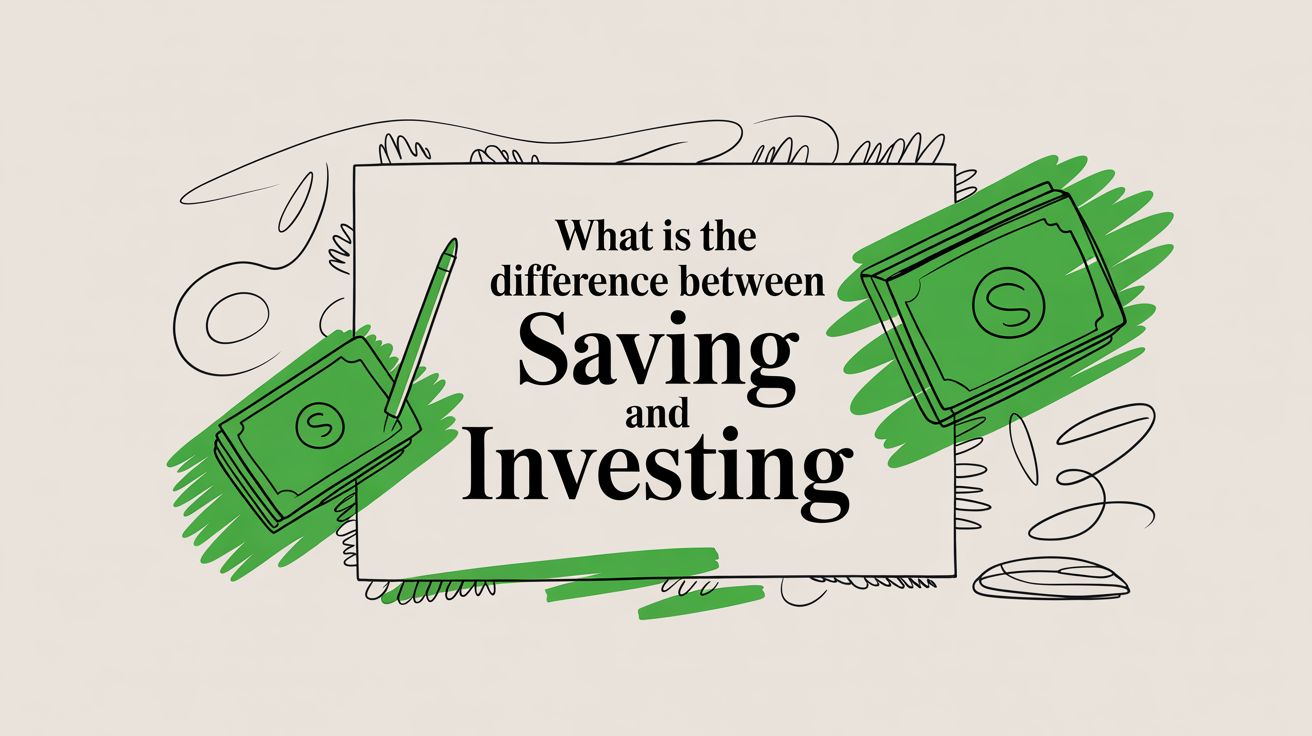 What Is The Difference Between Saving And Investing Financial Education