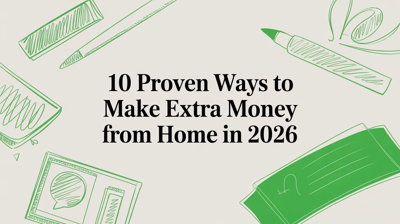 Ways To Make Extra Money From Home Money Ideas