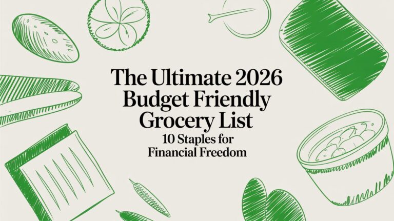 Budget Friendly Grocery List Food Staples