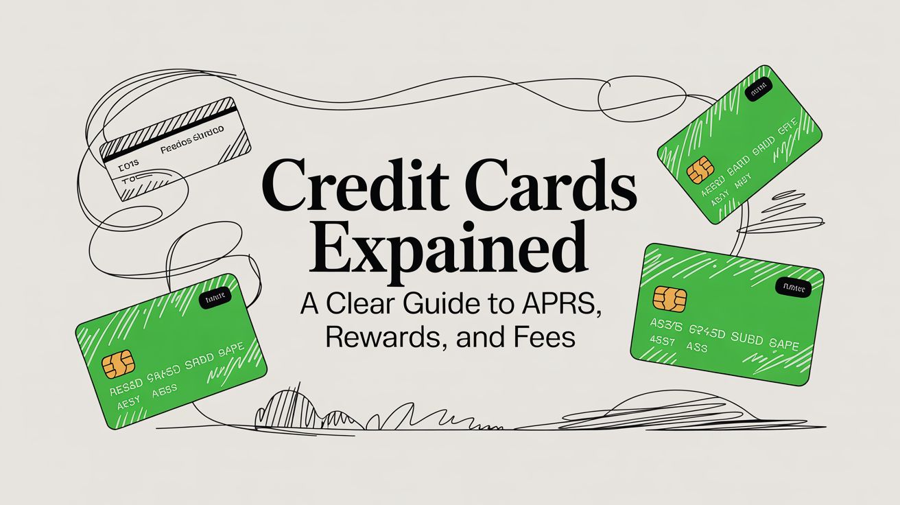 Credit Cards Explained Illustration