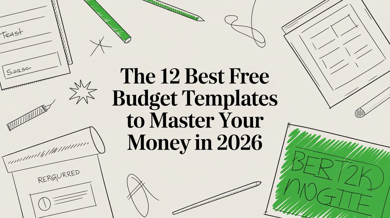 Free Budget Templates Budgeting Illustration