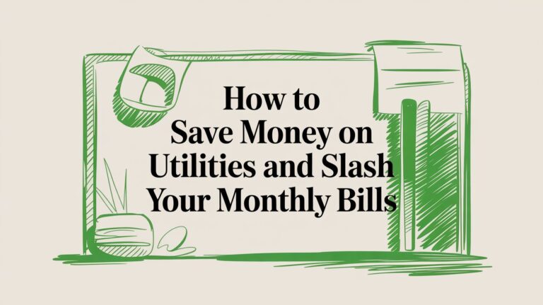 How To Save Money On Utilities Saving Money