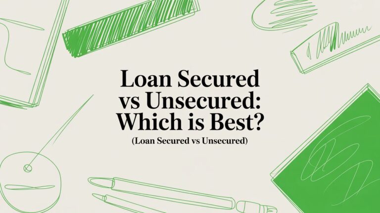 Loan Secured Vs Unsecured Loan Comparison