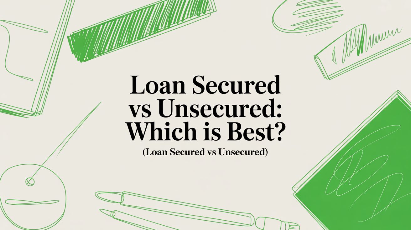Loan Secured Vs Unsecured Loan Comparison