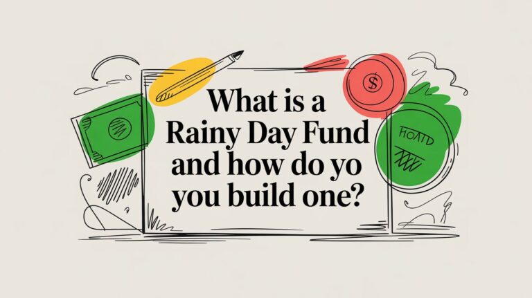 What Is A Rainy Day Fund Money Saving