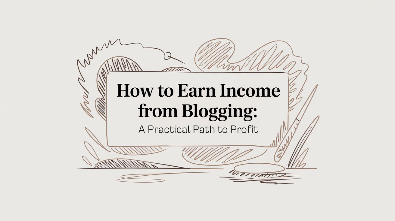 How To Earn Income From Blogging Blogging Guide
