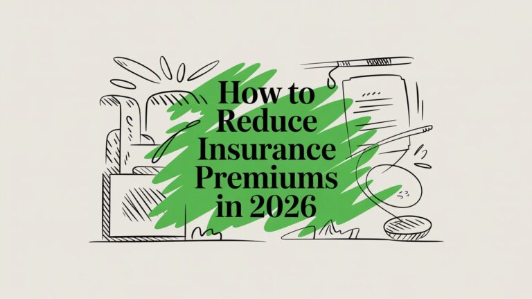 How To Reduce Insurance Premiums Financial Concept