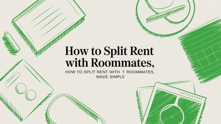 How To Split Rent With Roommates Finance Graphic
