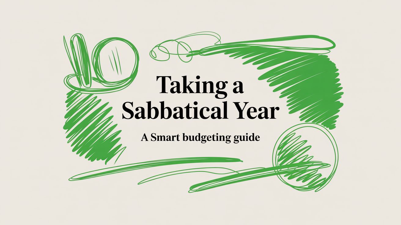 Taking A Sabbatical Year Budgeting Guide