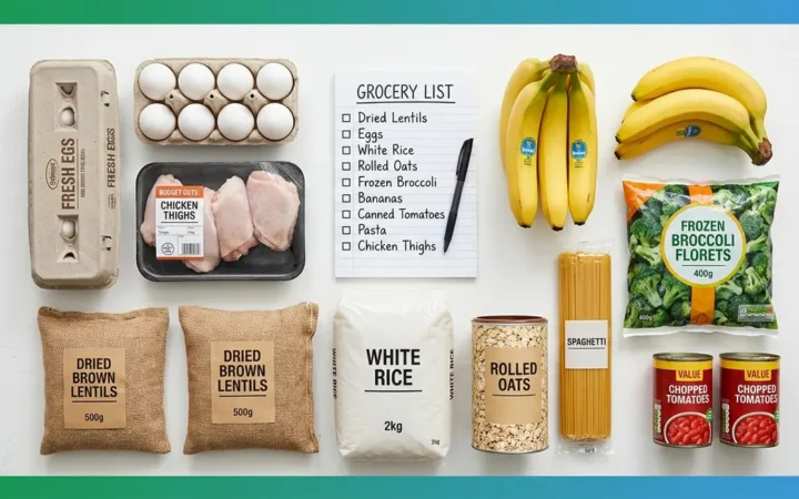 Budget Friendly Grocery List: Save $50–$100 a Week