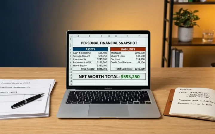 How to Calculate Net Worth: 6-Step Formula Guide