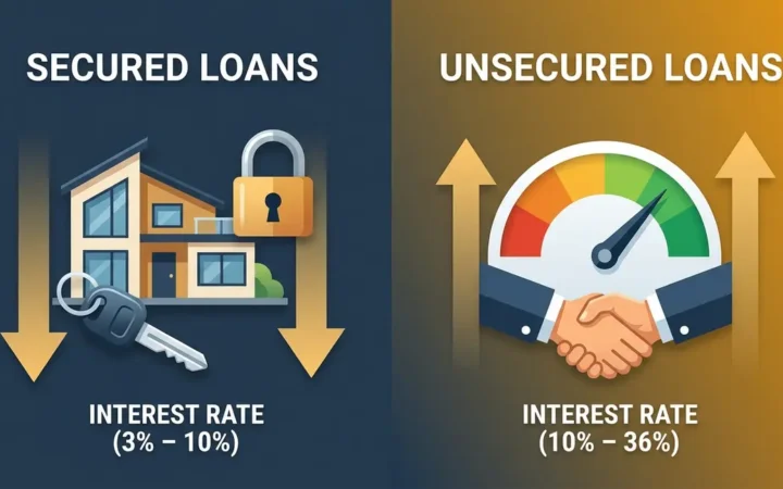 Secured vs. Unsecured Loan: Key Differences Explained (2026)